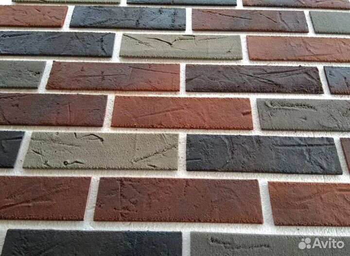 Гибкий кирпич на сетке