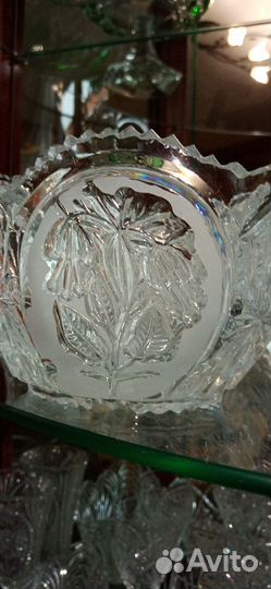 Комплект хрустальных ваз