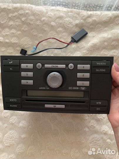 Штатная магнитола ford 6000cd