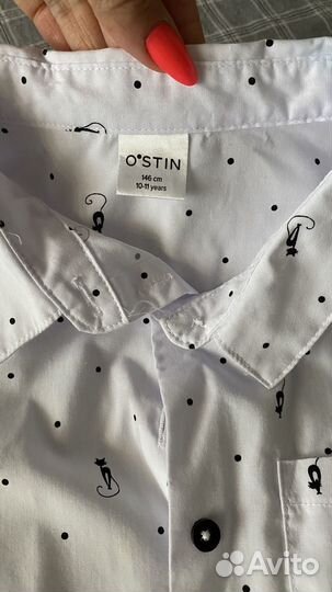 Рубашка на девочку