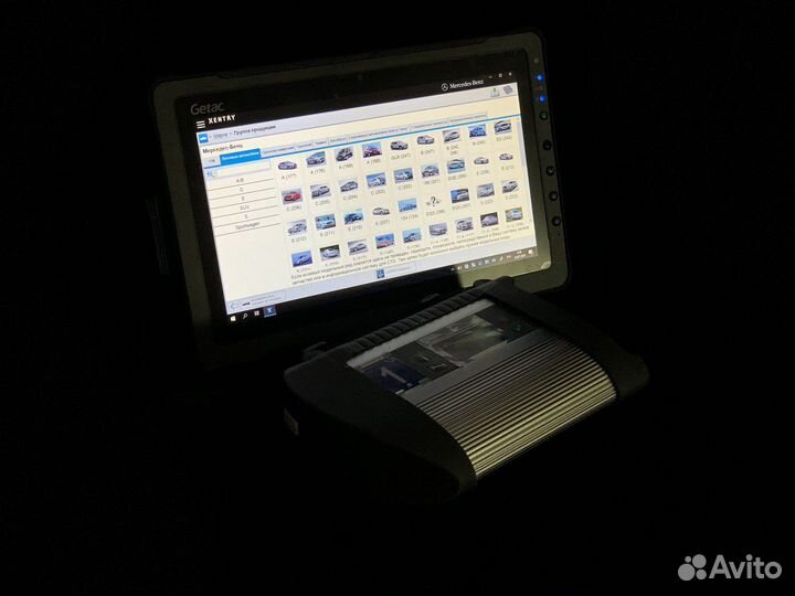 Автосканер Mercedes SD Connect 4 doip + планшет ge