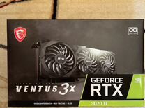 Видеокарта RTX 3070Ti Ventus 3x