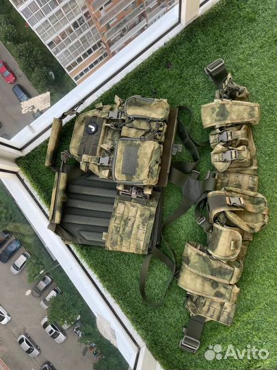 Бронежилет,плитник, пояс в сборе, рпс