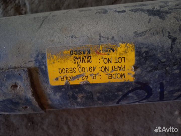 Карданный вал Kia Sorento BL