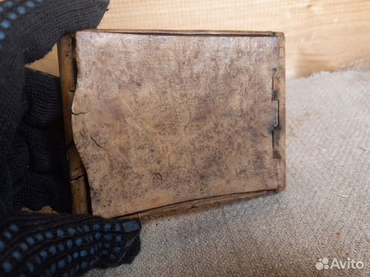 Ст31 Портсигар кап или карельская береза 19 век