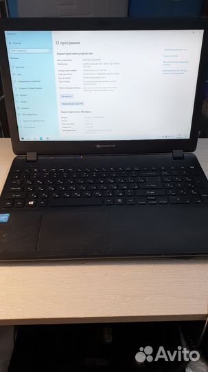 Ноутбук packard Bell