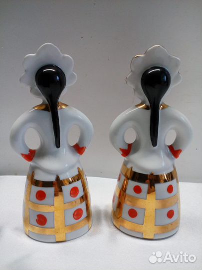 Фарфоровая статуэтка Матрёшка Дулево