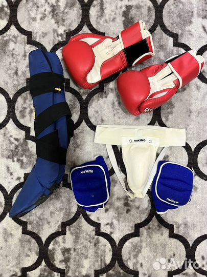 Щитки футы ракушка боксерские перчатки