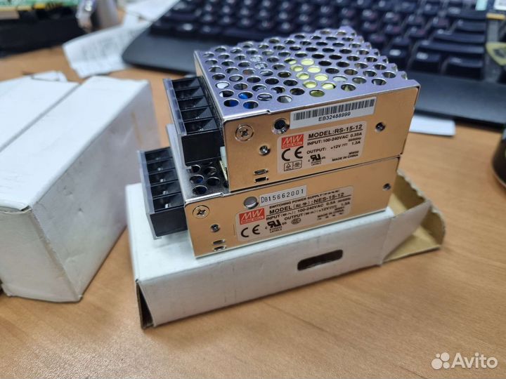 Блок питания 12 и 5в новые 1.3-3ампера