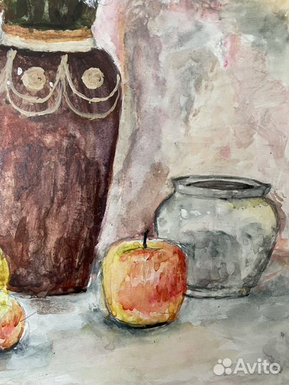 Акварельный натюрморт