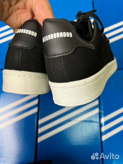 Adidas neighborhood X superstar 80S core black 41