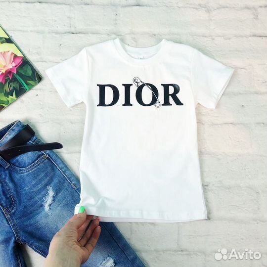 Футболка белая детская (новая)