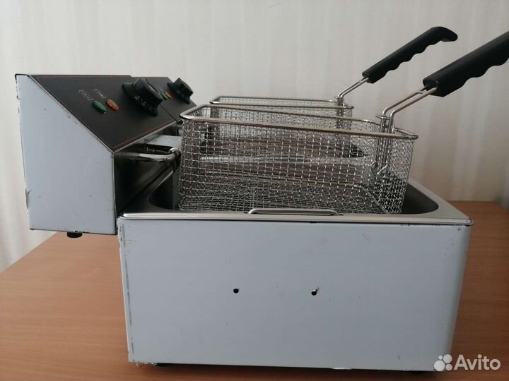 Фритюрница новая airhot EF6+6