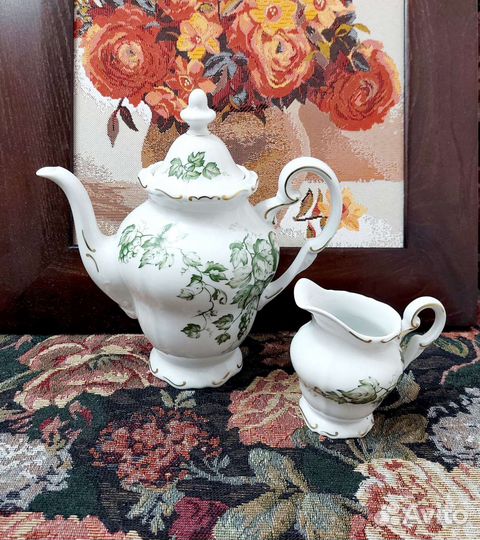 Неполный кофейный сервиз 