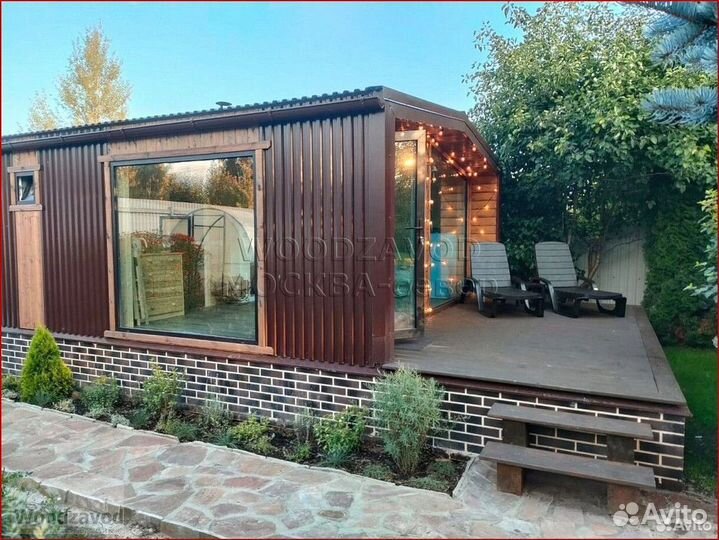 Дом модульный Барнхаус 7х5 м DM-7378