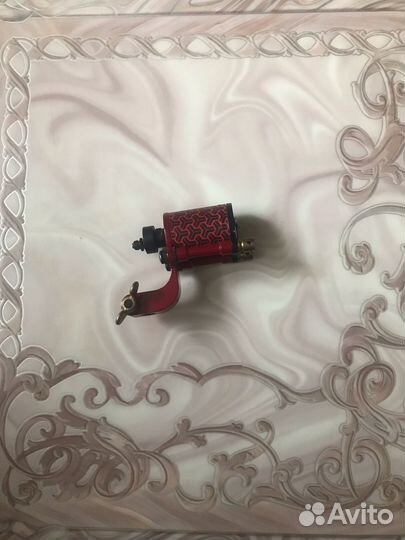 Роторная тату машинка WTE Direct 2 polygon red