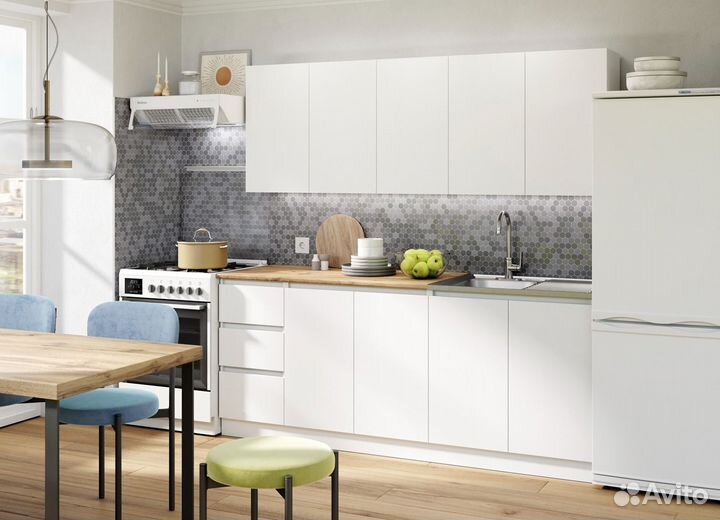 Кухонный гарнитур 2 метра лдсп