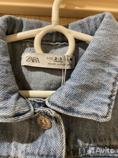 Куртка джинсовая 98 zara