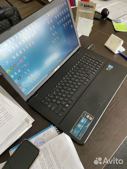 Ноутбук asus i5, 17.3 диагональ