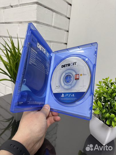 Диски на ps4 Detroit Стать Человеком
