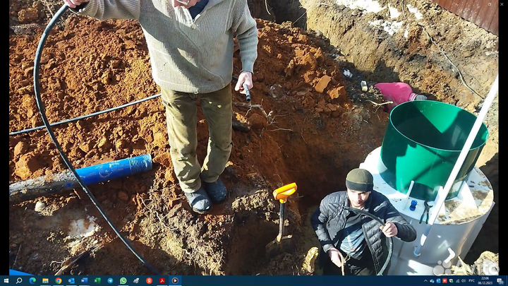 Водоснабжение с кессоном под ключ