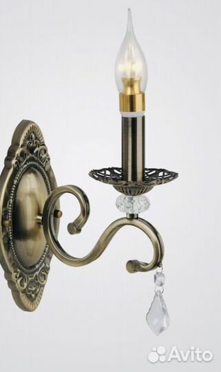 Светильник настенный бра цвет бронза