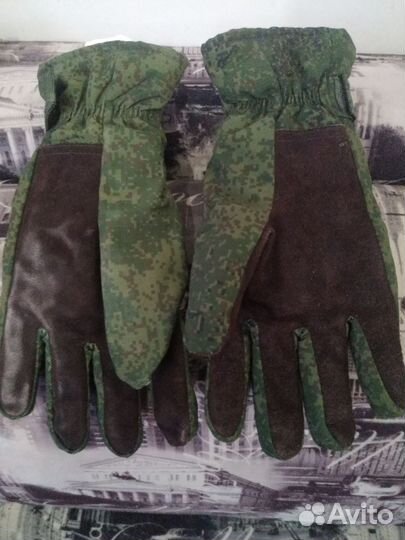 Перчатки зимние армейские