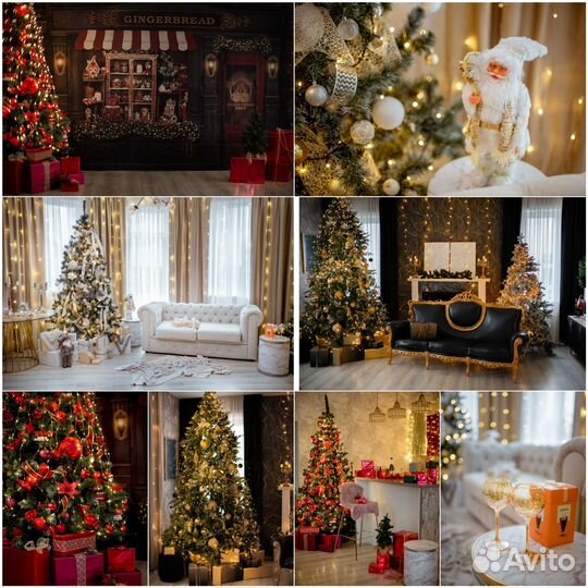 Новогодняя фотосессия в студии