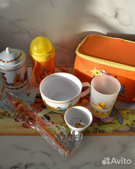 Набор детской посуды Винни Пух и его друзья