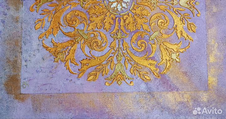 Интерьерная картина текстурная