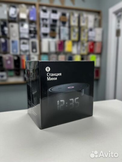 Яндекс станция Мини (с часами)