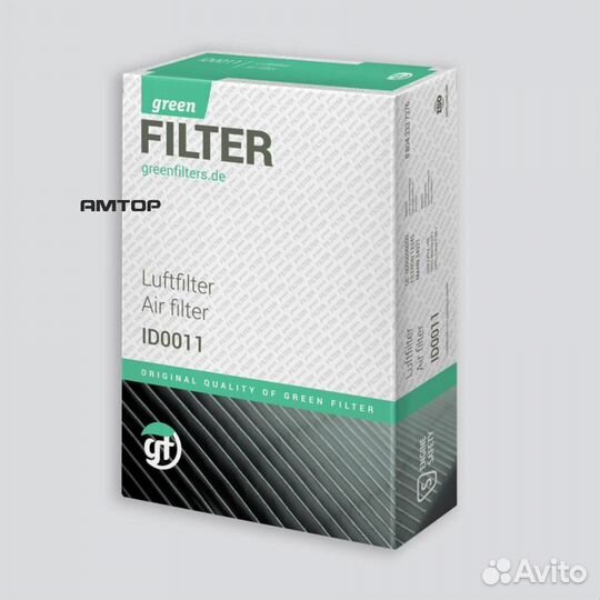 Green filter LF0112 Фильтр воздушный
