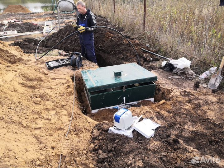 Установка септика за 1 день