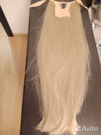 Хвост на заколках искусственные