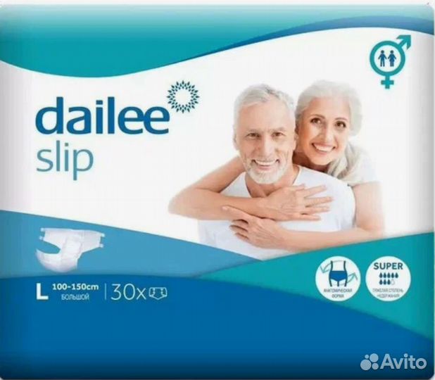 Памперсы для взрослых dailee l