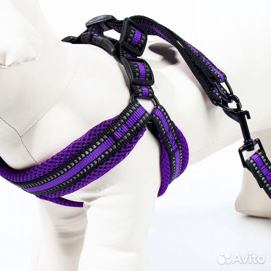 2 шт. Комплект амуниции мягкий, светоотражающий, п