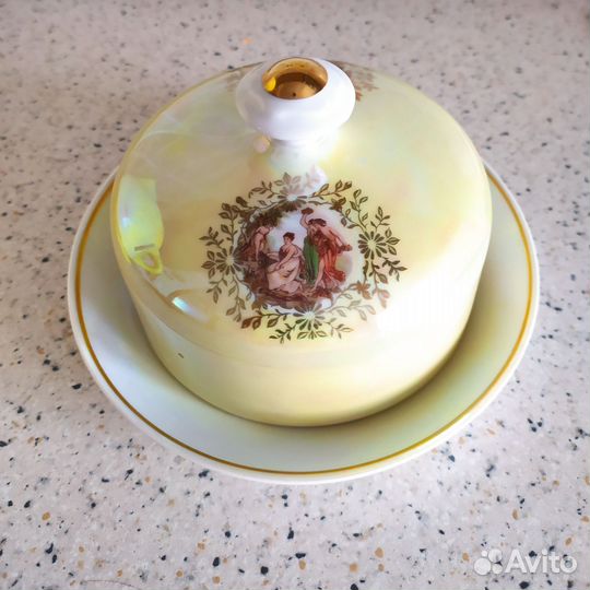 Масленка фарфор Мадонна ГДР