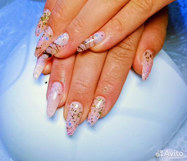 Укрепление ногтей гелем