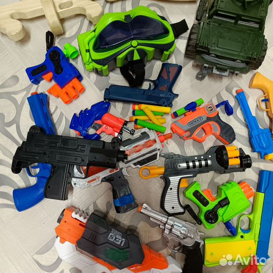 Детские игрушки пакетом для мальчика