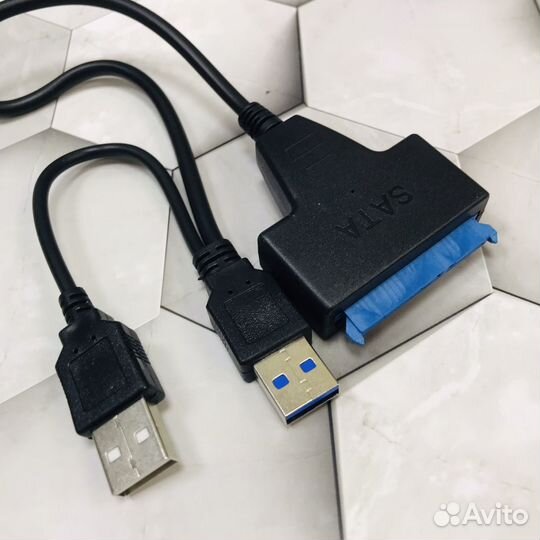 Кабель Переходник адаптер Sata-USB 3.0/2,0