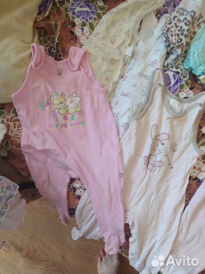 Пакет вещей на девочку от 56-62р