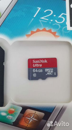 Карта памяти MicroSD 64gb