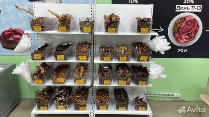 Сушеные лакомства для животных