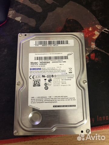 Жесткий диск Samsung 500 gb купить в Ижевске | Электроника | Авито