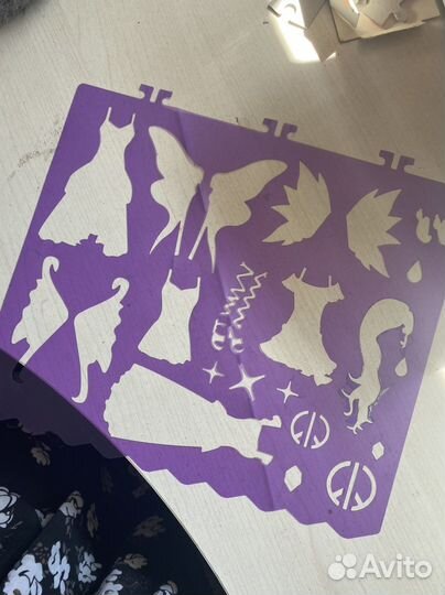 Трафареты для рисования фей