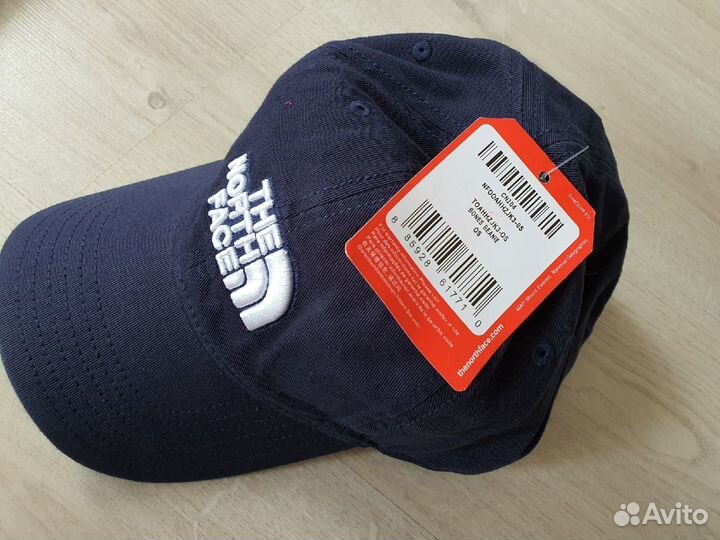 Кепка бейсболка The North Face синяя