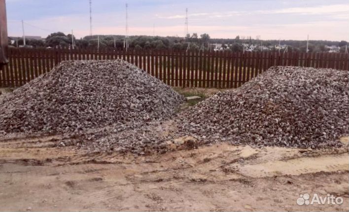 Щебень вторичный с доставкой