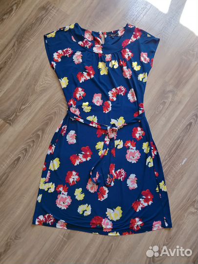 Трикотажное платье 54-56