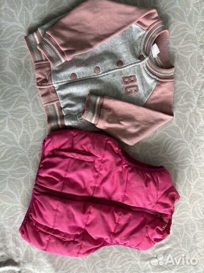 Одежда на девочку 86 92 пакетом