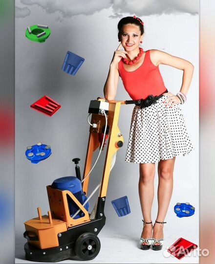 Мозаично-шлифовальная машина на 4Квт Сплитстоун GM